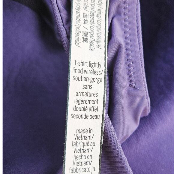 Victoria’s Secret 36DDD T-Shirt Lightly Lined Wireless Bra Lot Beige Purple - Picture 12 of 14